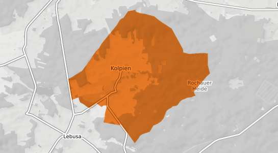 Mietspiegelkarte Schoena Kolpien